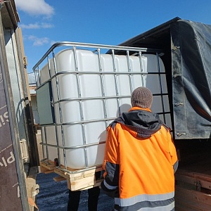 Еврокуб для воды 1000 л, новый